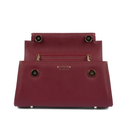 Women shoulder bag 041g burgundy