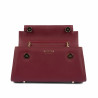 Women shoulder bag 041g burgundy