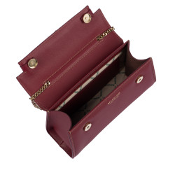 Women shoulder bag 041g burgundy