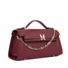 Women shoulder bag 041g burgundy