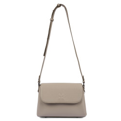 Women shoulder bag 040g 01 light grey