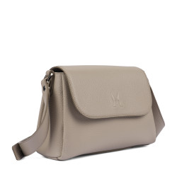 Women shoulder bag 040g 01 light grey