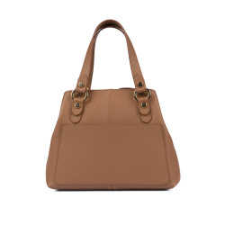 Women shoulder bag 004-1g golden brown