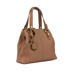 Women shoulder bag 004-1g golden brown
