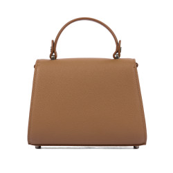 Women shoulder bag 032g 01 golden brown