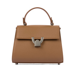 Women shoulder bag 032g 01 golden brown