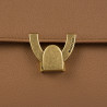 Women shoulder bag 032g golden brown