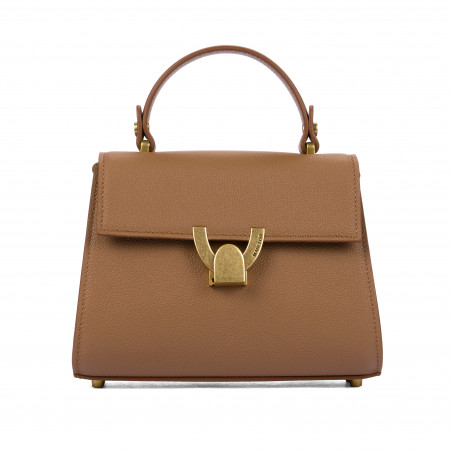 Women shoulder bag 032g golden brown