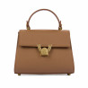 Women shoulder bag 032g golden brown