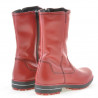 Children knee boots 3210 red
