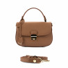 Women hand bag 022g golden brown