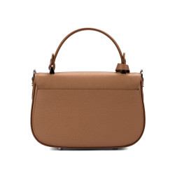 Women hand bag 022g 01 golden brown