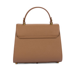 Women shoulder bag 033g golden brown
