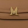 Women shoulder bag 033g golden brown
