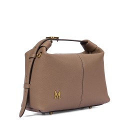 Women hand bag 037-1g cappuccino