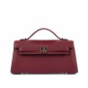 Women shoulder bag 041g burgundy