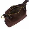 Women hand bag 037g camoscio coffe beans