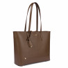 Women shoulder bag 034g brown caviar