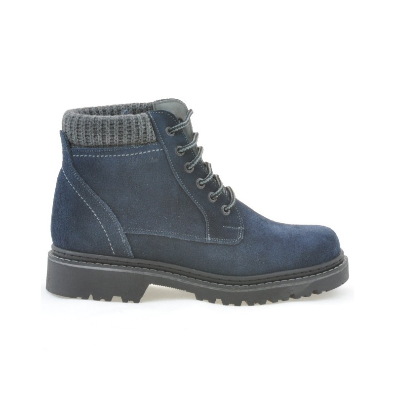 Men boots 471 indigo velour 