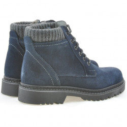 Men boots 471 indigo velour 