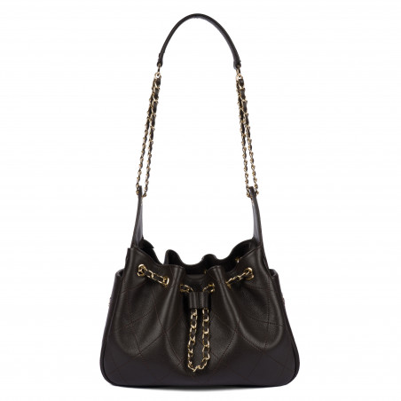 Women shoulder bag 062g testa di moro