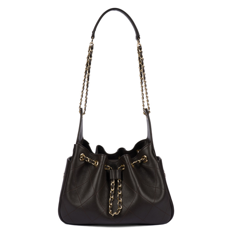 Women shoulder bag 062g testa di moro