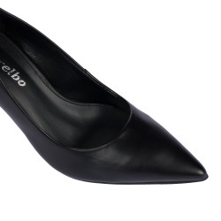 Women stylish, elegant shoes 1372 black