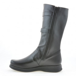 Women knee boots 292 black