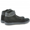 Men boots 411 black velour 