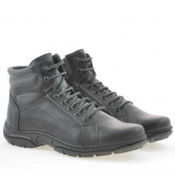 Teenagers boots 461 black+gray