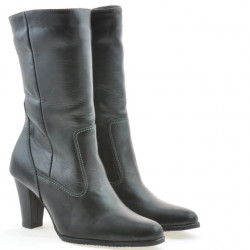 Women knee boots 1142 black