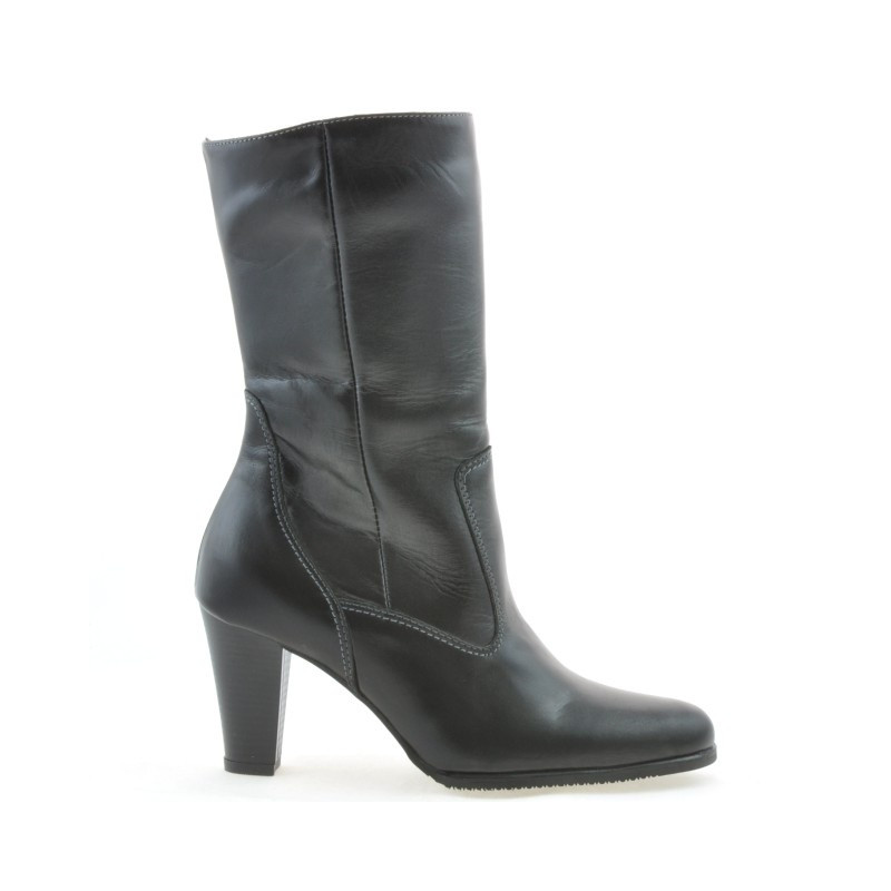 Women knee boots 1142 black