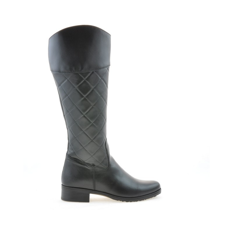 Women knee boots 3293 black