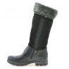 Children knee boots 3203 black combined