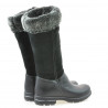 Children knee boots 3203 black combined
