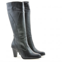 Women knee boots 1141 black