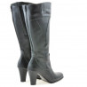 Women knee boots 1141 black