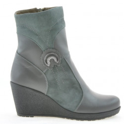 Women boots 3220 gray combined