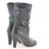 Women knee boots 1113 gray 
