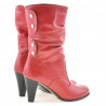 Women knee boots 1113-1 red