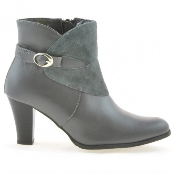 Women boots 1124 gray combined