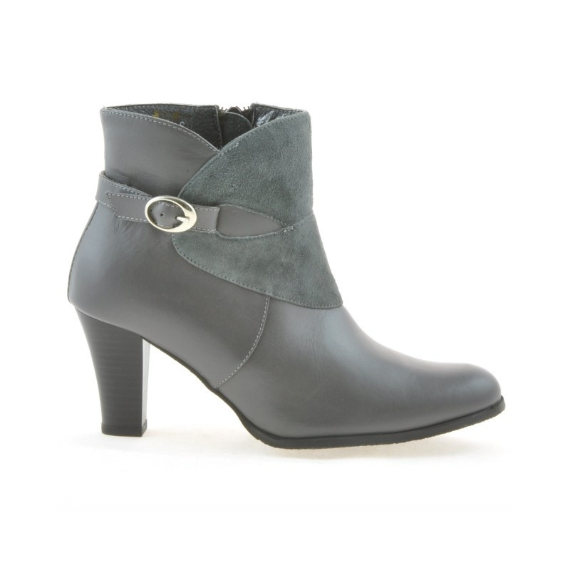 Women boots 1124 gray combined