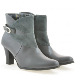 Women boots 1124 gray combined