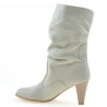 Women knee boots 1113-1 beige