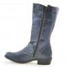 Women knee boots 225 indigo combined