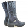 Women knee boots 225 indigo combined