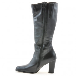 Women knee boots 1128 black
