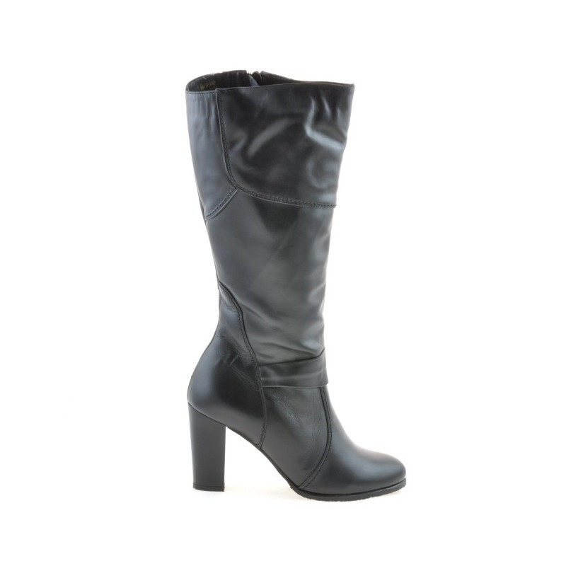 Women knee boots 1129 black