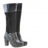 Women knee boots 3234 black
