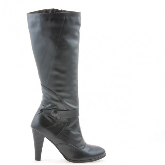 Women knee boots 1119 black 